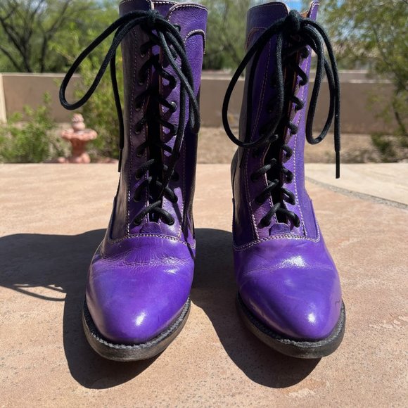 Victorian Leather Boots Oak Tree Farms - Picture 4 of 15